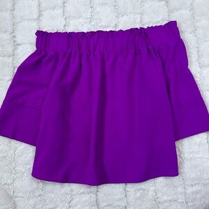 RACHEL Rachel Roy Women’s  Fuchsia Elastic Off Shoulder Flowy Top Size‎ XS